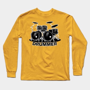 Drummer Long Sleeve T-Shirt
